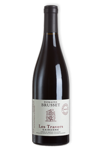 Rode wijn Brusset - Cairanne Les Travers Rouge Rhône Frankrijk