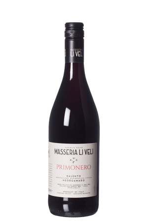 Masseria Li Veli - Primonero Negroamaro Salento Italië Rode wijn
