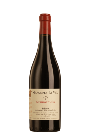 Masseria Li Veli - Susumaniello Salento Italië rode wijn 