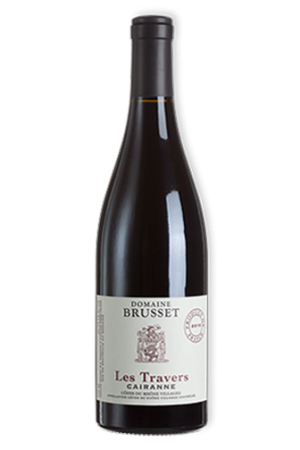 Rode wijn Brusset - Cairanne Les Travers Rouge Rhône Frankrijk