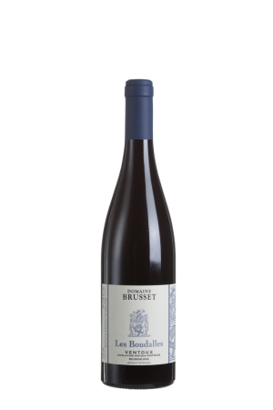 Rode wijn Brusset - Ventoux Les Boudalles Rhône Frankrijk Carignan Clairette Grenache Mourvèdre 
