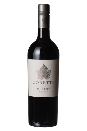 Rode wijn CORETTE - Merlot Languedoc Roussillon Frankrijk
