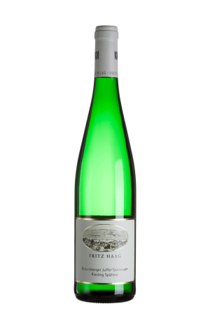 Witte wijn Fritz Haag - Brauneberger Juffer Sonnenuhr Riesling Spätlese Duitsland Moezel 