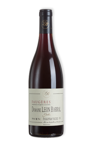 Rode wijn Léon Barral  - Faugères Cuvée Jadis Languedoc Roussillon Frankrijk
