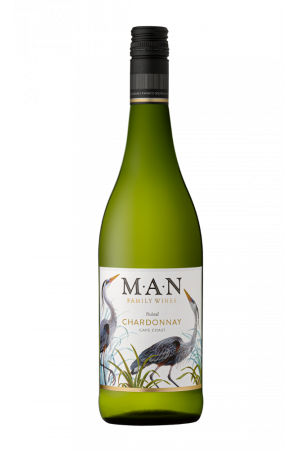MAN Family wines - Chardonnay Pad Stal witte wijn Zuid Afrika Coastal region 