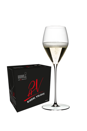 Riedel Veloce Champagne Glas Sparkling mousserend bubbel