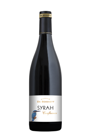 Rode wijn Vignoble De Boisseyt - Syrah Confluence Rhône Frankrijk