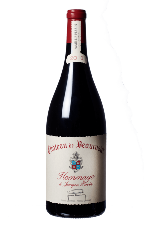 Rode wijn Château de Beaucastel - Châteauneuf-du-Pape Hommage a J. Perrin Magnum Frankrijk Cinsault Grenache Mourvèdre Syrah 	Rhône