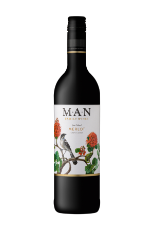 MAN Family wines - Merlot Jan Fiskaal rode wijn Zuid Afrika Coastal region 