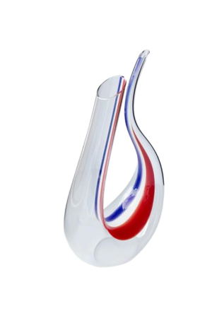 Riedel Decanter Amadeo white red blue