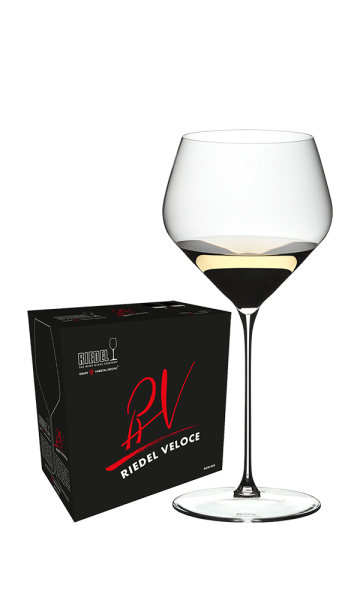 Beroep briefpapier Bedankt Riedel Glas 6330/97 - Veloce Chardonnay - set van 2